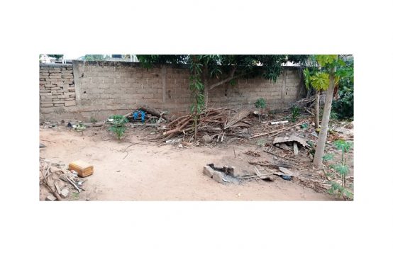 Adidogomé TV014, à vendre à Adidogomé un terrain clôturé à Lomé Togo